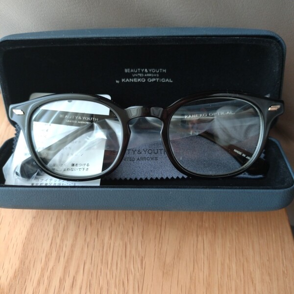 金子眼鏡 KANEKO OPTICAL ユナイテッドアローズ united arrows ビューティー アンド ユース 眼鏡 beauty&youth メガネ サングラス 未使用
