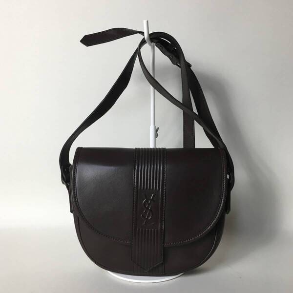 75B112|美品|イヴサンローラン ショルダーバッグ YSLロゴ
