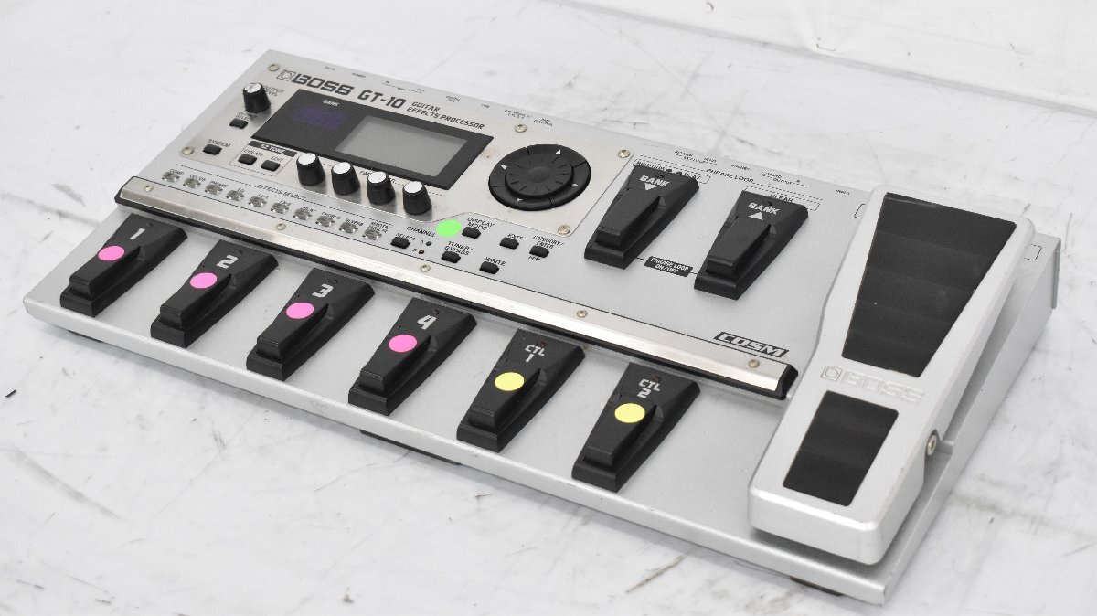 BOSS GT-10 ギターエフェクター ケース付き - メルカリ