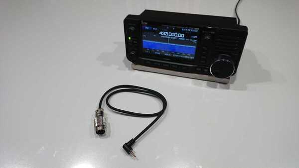 【送料無料・新品】 ICOM IC-705, IC-905 をスタンドマイクで運用する為の変換ケーブル SM-30, SM-50, HM-219 他