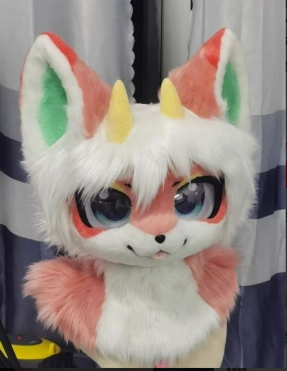 ⟡裏地付き⟡ 着ぐるみ くろいきつね 白レース×黒 2025年最新】Yahoo!オークション -キツネ 着ぐるみの中古品