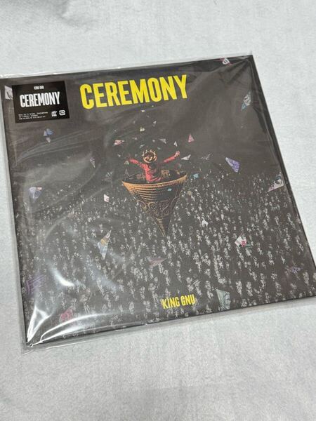 King Gnu 「CEREMONY」 完全生産限定盤 アナログ レコード LP 新品 未使用 キングヌー