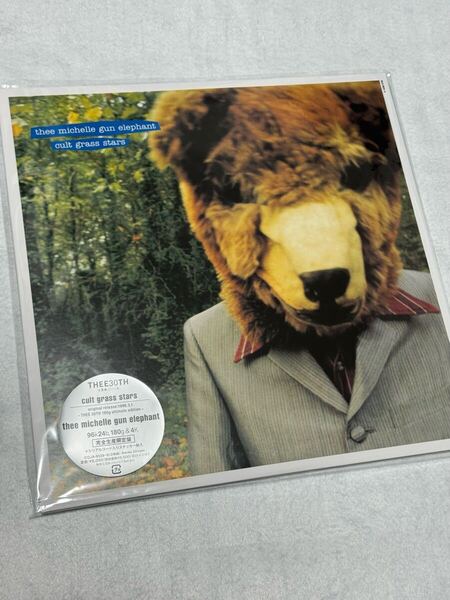 Thee Michelle Gun Elephant 「cult grass stars」 アナログ レコード LP 新品 未開封 おまけ ポストカード 付き グッズ ミッシェル バンド