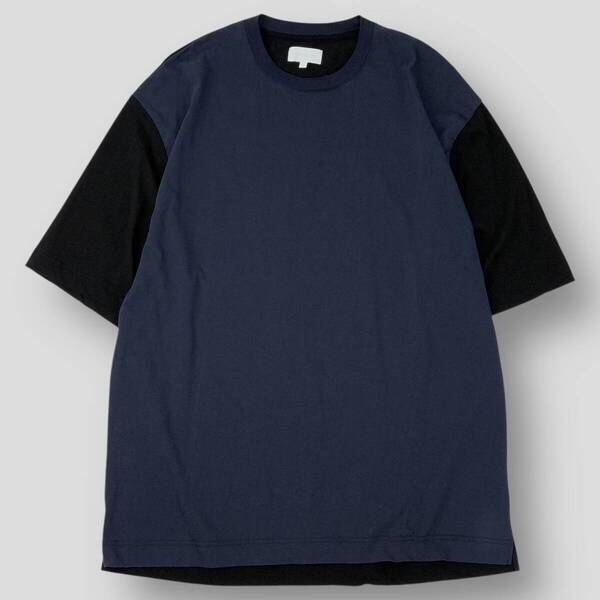 美品 KANEMASA PHIL. x BARNEYS NEW YORK カネマサフィル バーニーズニューヨーク 24SS 限定 ハイツイストバイカラーTシャツ KB24S-008 L