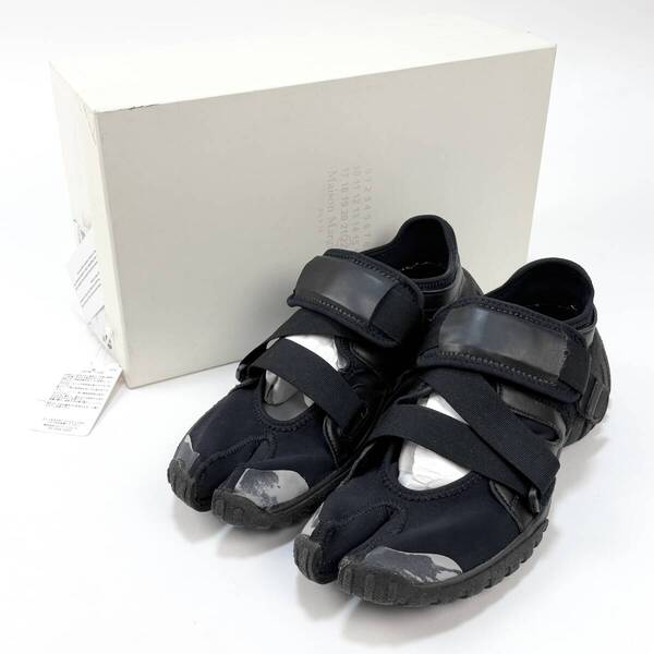 Maison Margiela 22 メゾンマルジェラ 22 19SS MEDIC TABI SANDAL 足袋サンダル S37WS0473 P2413 42 ブラック TABI タビ ベルクロ SSM4444