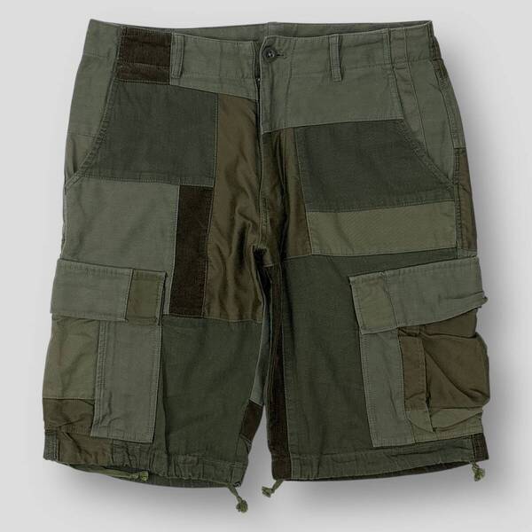 Mountain Research / マウンテンリサーチ 18SS Patched Cargo Shorts / パッチワーク カーゴショーツ MTR-2402 S ショートパンツ SSM2787