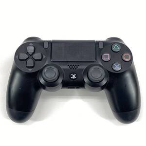 SONY/ソニー PS4/PlayStation4/プレステ4 純正 ワイヤレスコントローラー DUALSHOCK4 CUH-ZCT2J ブラック 動作確認済 25e菊ST②