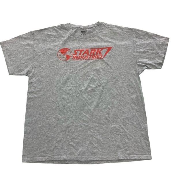 XL MARVEL マーベル Tシャツ ビッグサイズ 半袖 トップス ユニセックス メンズ USA古着 STARK INDUSTRIES