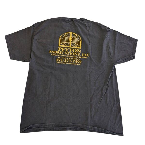 Y2K 2XL Hanes Tシャツ ビッグサイズ ポケットT トップス ユニセックス メンズ USA古着 デザインロゴ 両面ロゴ 胸ロゴ