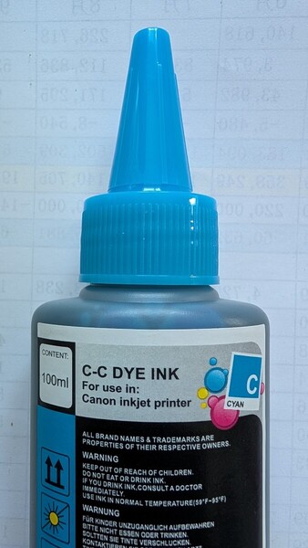 キャノン CANON 詰め替え 互換 インク 100ml C ( 染料)