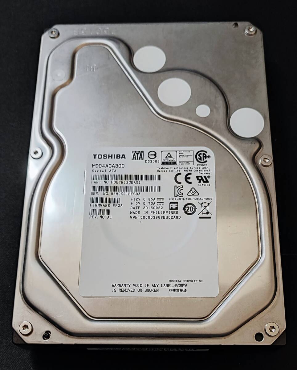 内蔵HDD SATA接続 DT02シリーズ DT02ABA600/TBOX ［6TB /3.5