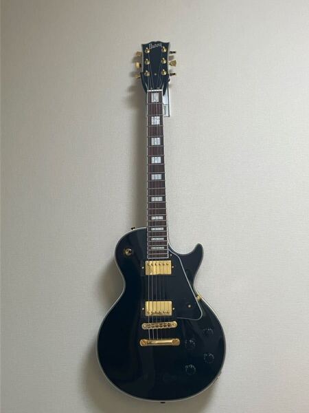 Burny SRLC-55 BLK バーニー レスポールカスタム fernandes フェルナンデス エレキギター 島村楽器