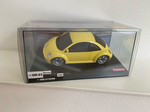 ★送料込み★ 京商 ミニッツ オートスケールコレクション ASC フォルクスワーゲン ニュー ビートル イエロー 黄色 NEW Beetle MINI-Z