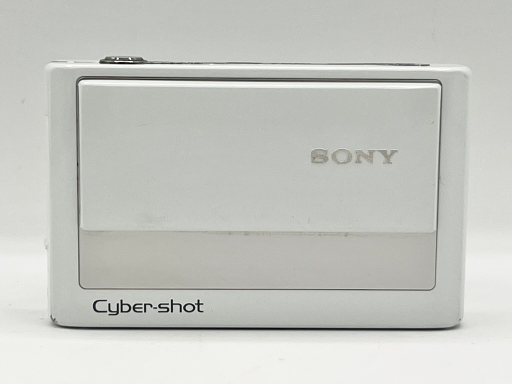 動作確認済 オールドコンデジ SONY Cyber-shot DSC-T20 白 Yahoo!オークション -「dsc-t20」の落札相場・落札価格
