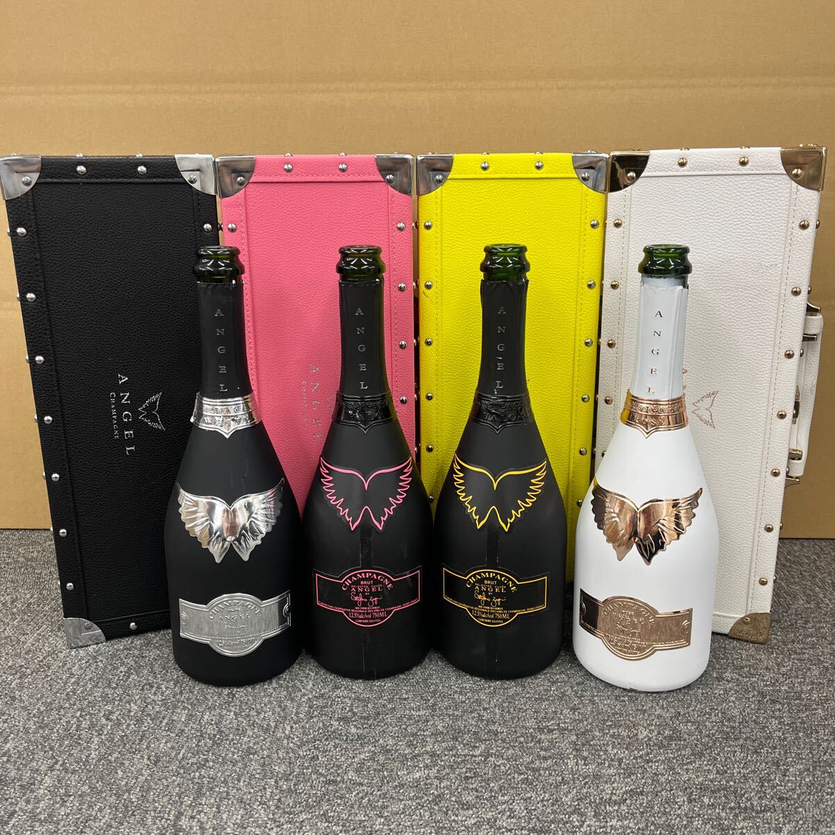 エンジェル 高級シャンパン 空箱 空瓶 まとめ売り 7本セット Yahoo!オークション -「エンジェル 空瓶」の落札相場・落札価格