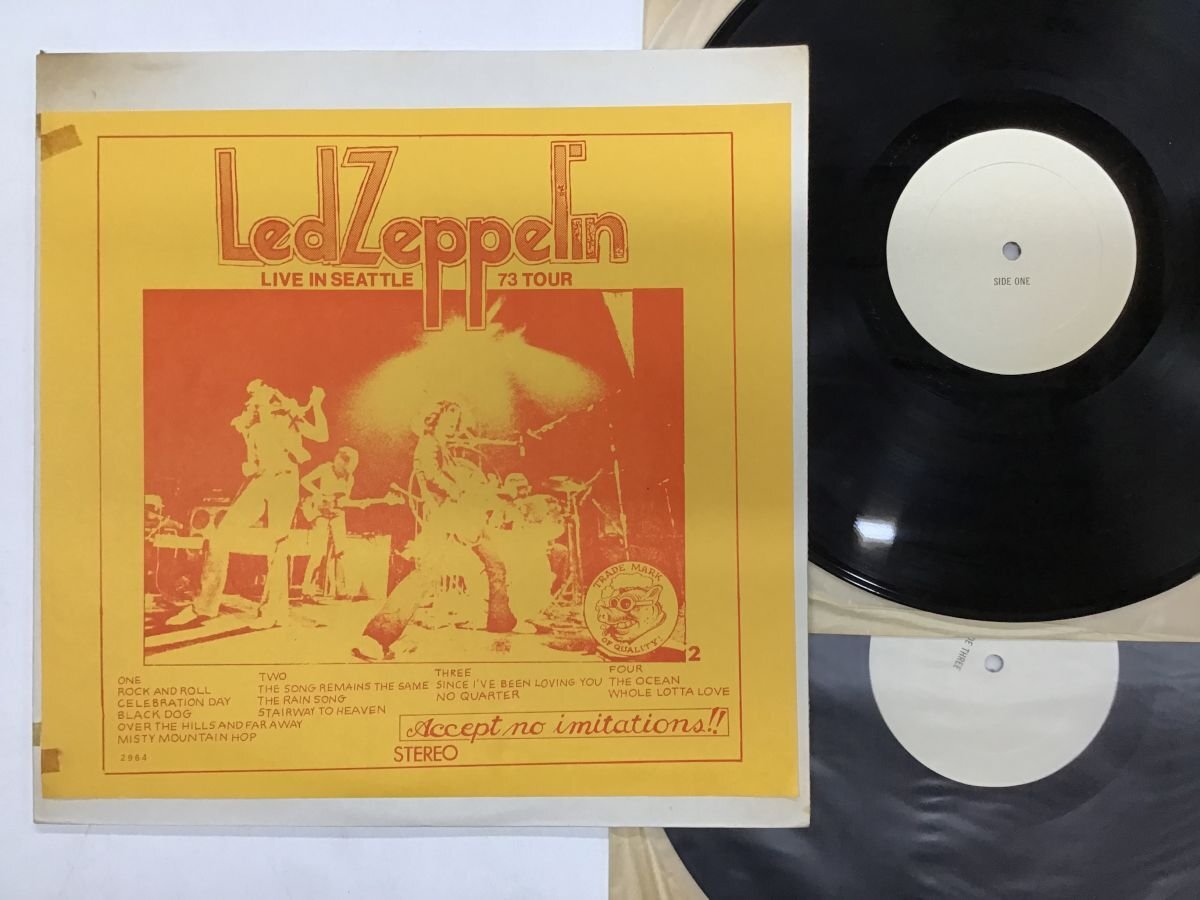 LED ZEPPELIN ブートレコード 二枚組 Yahoo!オークション -「ブート」(Led Zeppelin) (ハードロック