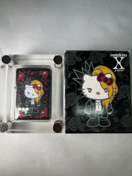 ヨシキティ zippo 新品未使用 ジッポー ライター XJAPAN yoshikitty エックスジャパン YOSHIKI HELLO KITTY サンリオ ハローキティ