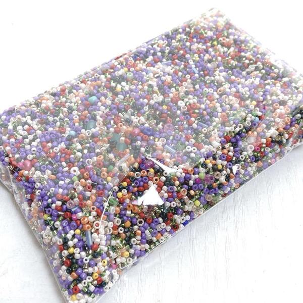 et249/SALE!ビーズ色々mix詰め合わせ 約300g