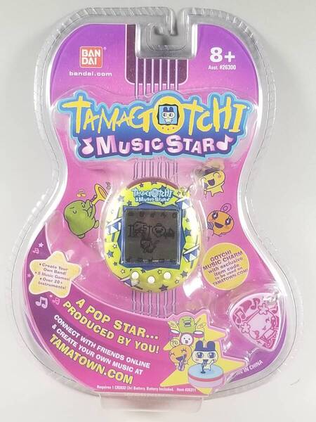 ※新品未開封!!【海外版】たまごっち ミュージックスター V6 バンダイ イエロー スター ドラム 黄 星 Tamagotchi Music Star V6 BANDAI