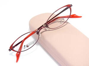 女性らしいフォルム Luire 女性用メガネ 超軽量 チタン製 日本製