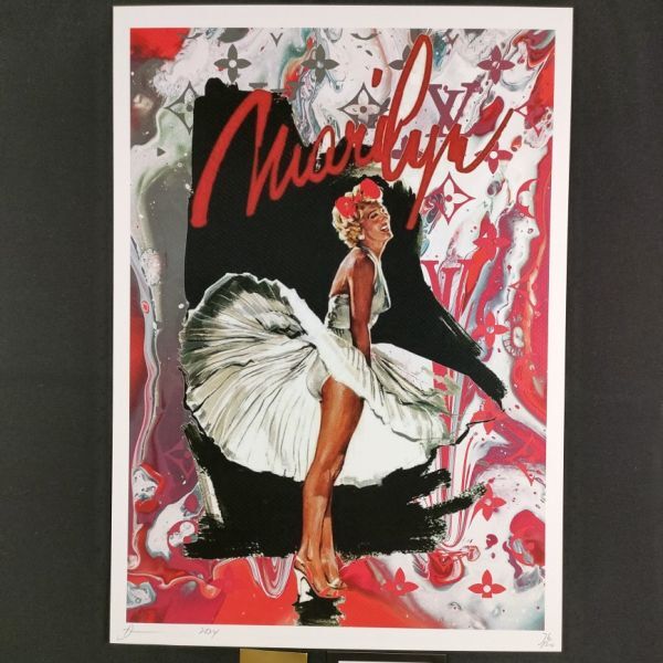 DEATH NYC 世界限定100枚 アートポスター ゴッホ 星月夜 ジャックダニエル ティンカーベル 妖精 ディズマランド ポップアート 現代アート DEATH NYC 世界限定１００枚 アート ポスター O2 DEATH NYC 数量限定