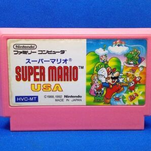 動作確認済 FC スーパーマリオUSA 任天堂 1988年 ファミコン レトロゲーム 当時物 現状品 Super Mario Bros. 2