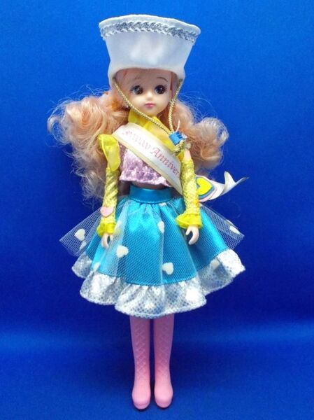 非売品 リカちゃん人形 2004年 タカラ 株主優待 特別仕様 累計5000万体記念 ピンク髪 テンガロンハット ブーツ