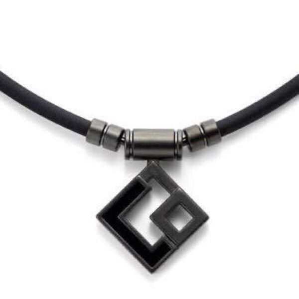 未使用★Colantotte ★AURAマットブラック★LLサイズ51cm★コラントッテ★ TAO ネックレス★正規品