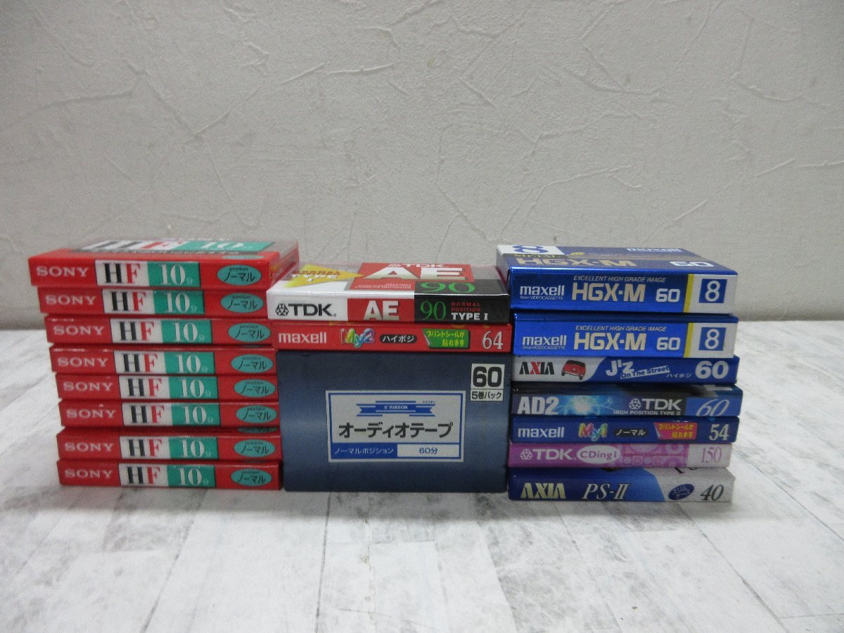 新品】TDK SONY maxell AXIA カセットテープ 6本セット - メルカリ