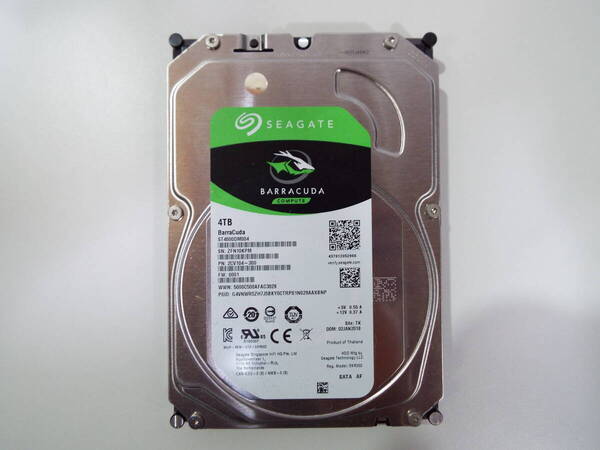 送料無料 4TB 3.5インチ seagate ST4000DM004-2CV104 その1 SerialATA 内蔵ハードディスク ハードディスク シーゲート HDD ST4000DM004