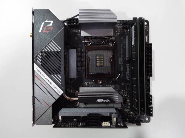 送料無料 ASRock Z490 Phantom Gaming-ITX/TB3 Mini-itx itx Intel 第10世代 第11世代 DDR4 Thunderbolt 3 マザーボード