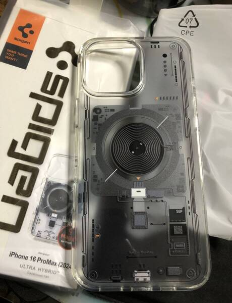 Spigen iPhone 16 Pro Max ケース MagFit 対応クリア ストラップホール米軍MIL規格 ACS08791 (ネオワン)