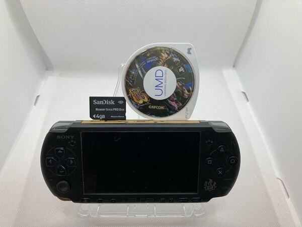 美品 PSP3000ハンターズモデル すぐ遊べるセット SONY ソニー プレイステーションポータブル