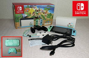 【Nintendo Switch あつまれ どうぶつの森セット】 本体 付属品 + (おまけ付)