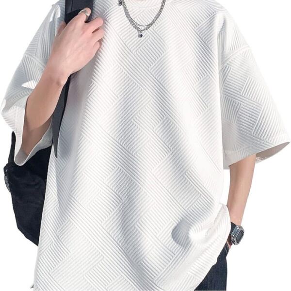 夏服 メンズ tシャツ メンズ 半袖 大きいサイズ 無地 五分袖 速乾性 柔らかい 服
