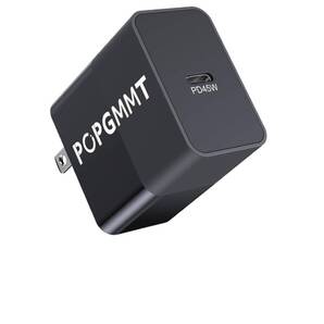 45W PD 充電器 USB-C 急速充電 タイプc 充 電器【GaN 採用/PSE認証済/PD/PPS/超小型/高速充電】ACアダプター 安全で低温