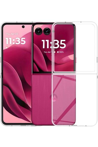 For Motorola Razr 60 Ultra ケース Mosasa クリア カバー 透明PC レンズ保護 薄型 指紋防止 黄変防止 落下防止 安心保護 軽量