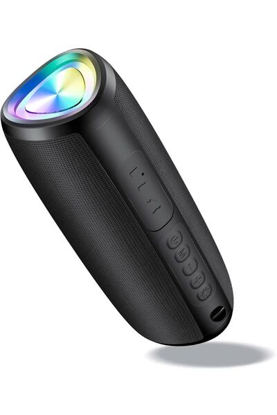 Bluetooth スピーカー【2025革新型】ワイヤレススピーカー 24時間連続再生 Bluetooth 5.3 Type C充電式 IPX7防水 ブラック)
