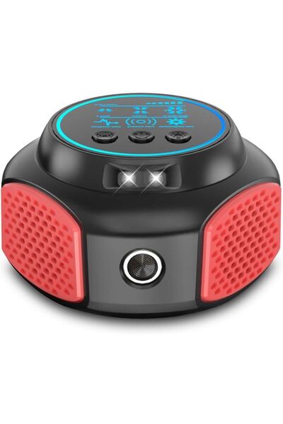 【2025 アップグレード版】ネズミ 駆除 動物撃退器静音 ゴキブリ蚊ゴキプリなど PIRセンサー 360°スピーカー強力ブラック)