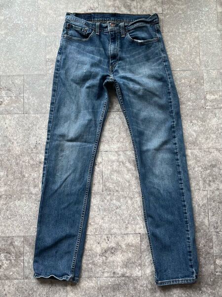 メンズ 古着 ジーンズ デニム リーバイス505 levis デニムパンツ パンツ ジーパン 青 ブルー W32 L34 送料込