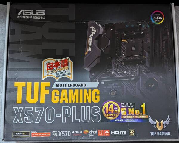 動作確認済み 送料無料 ASUS TUF GAMING X570-PLUS (ATX マザーボード、AM4、BIOS最新)