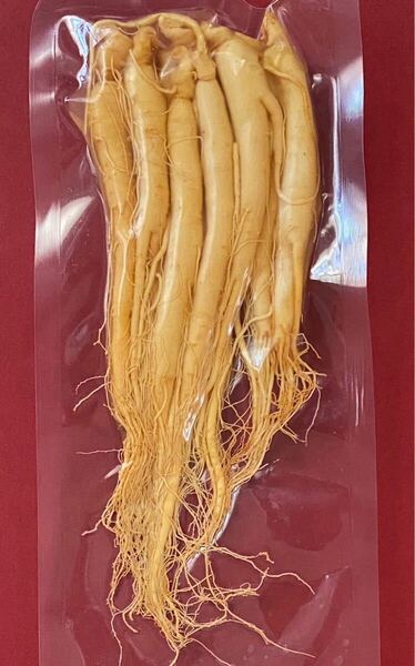 6年根高麗人参(生) 高麗人参 朝鮮人参110g(約10本) オタネ人参長白山産 高麗人参 野生環境黒土露地栽培