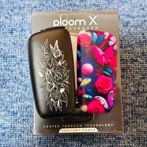Ploom X ADVANCED 本体 プルームエックス アドバンスド 本体 レーザー加工 UVプリント 黒 76