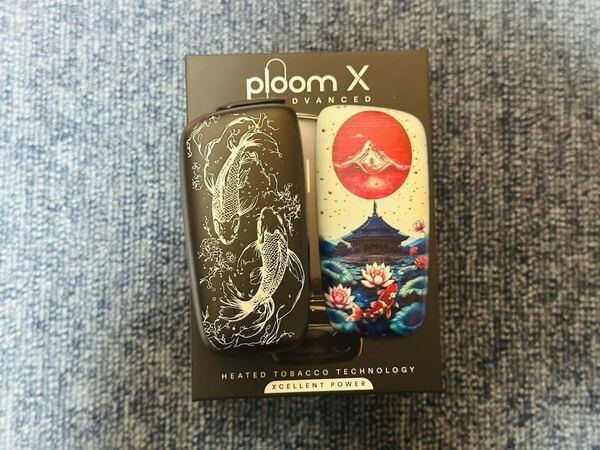 Ploom X ADVANCED 本体 プルームエックス アドバンスド 本体 レーザー加工 UVプリント 黒 68