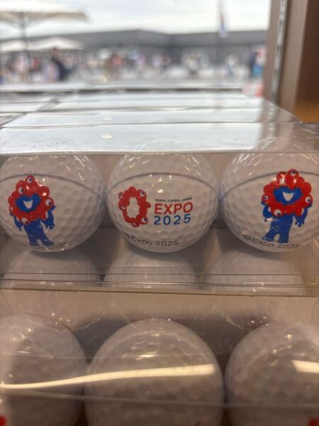 大阪関西万博限定 ミャクミャク ゴルフボール