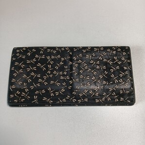印傳屋 印伝屋 印伝 甲州印伝 長財布 札入れ トンボ柄 トンボ とんぼ 蜻蛉 勝ち虫 カードケース レザー 鹿革