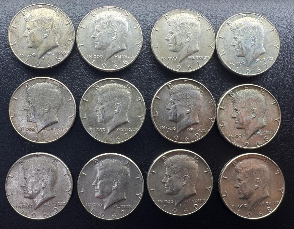 Original Old U.S. Silver Coins 6 Coin Set of Historic