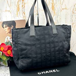 ★美品★ CHANEL シャネル ニュートラベルライン トートバッグ MM