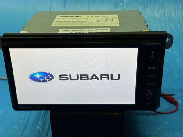 スバル 純正ナビ 型式 CN-S310WDFA Panasonic ストラーダ DVD再生 Bluetooth SDカード USB iPod テレビ フルセグ CD録音 カーナビ 2012
