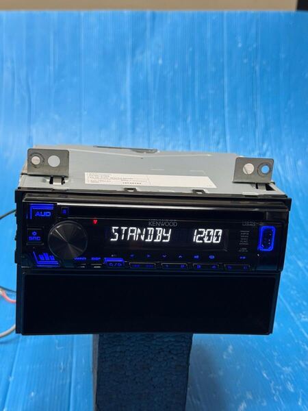 ケンウッド CDデッキ プレイヤー カーオーディオ U340L ※通電確認済み KENWOOD